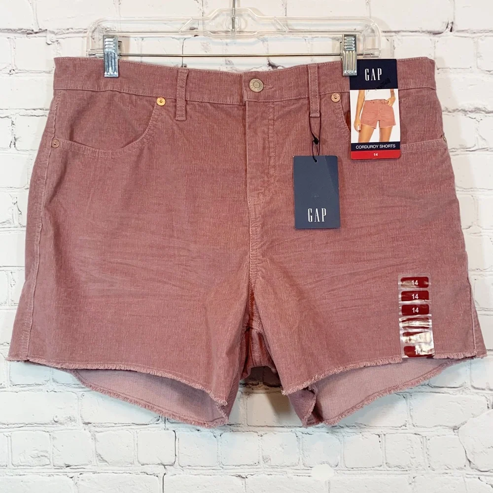 Gap Shorts Corduroy Nostalgia Rose Shorts NWT